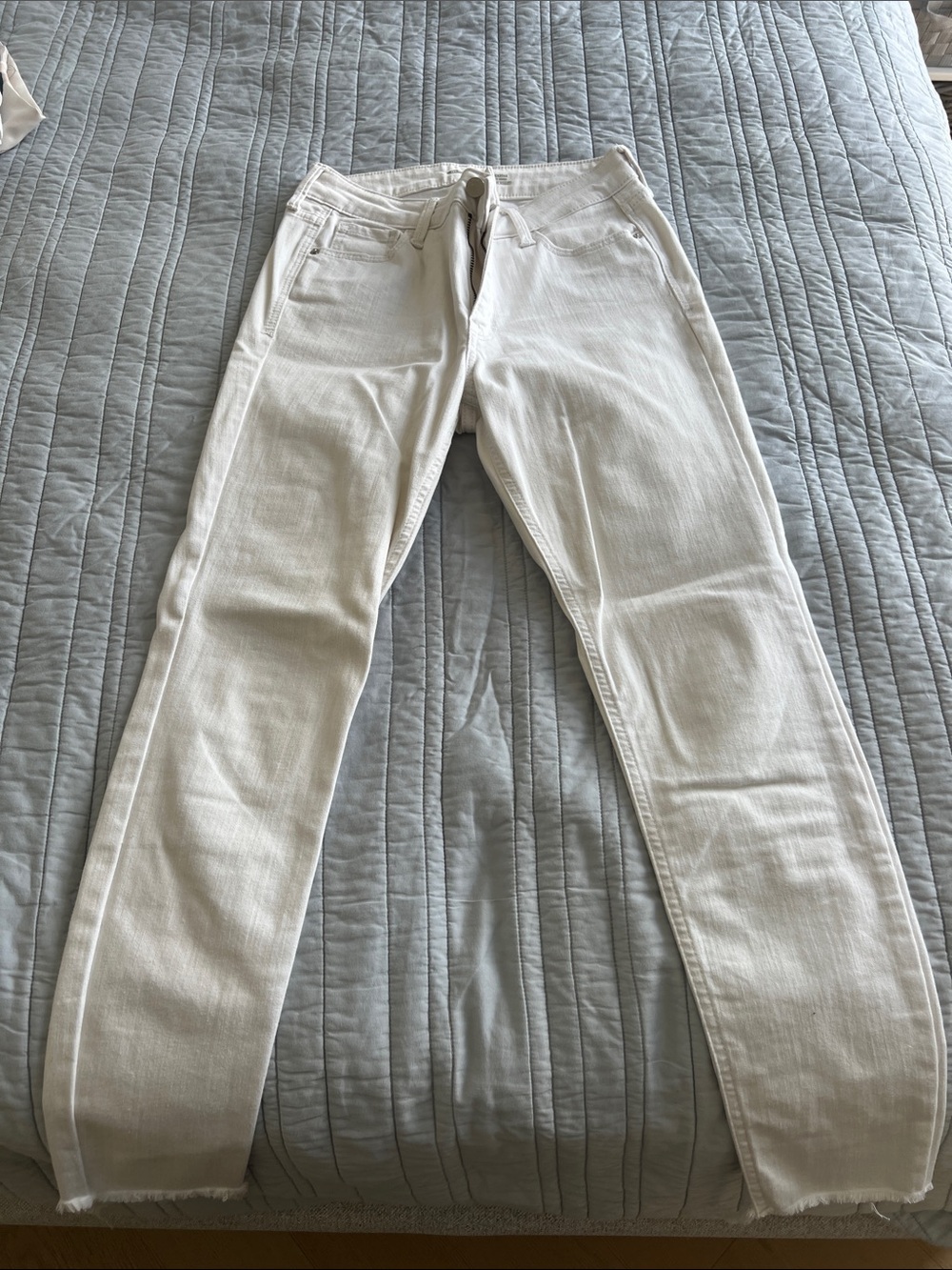 Old Navy White Rockstar Skinny Jeans